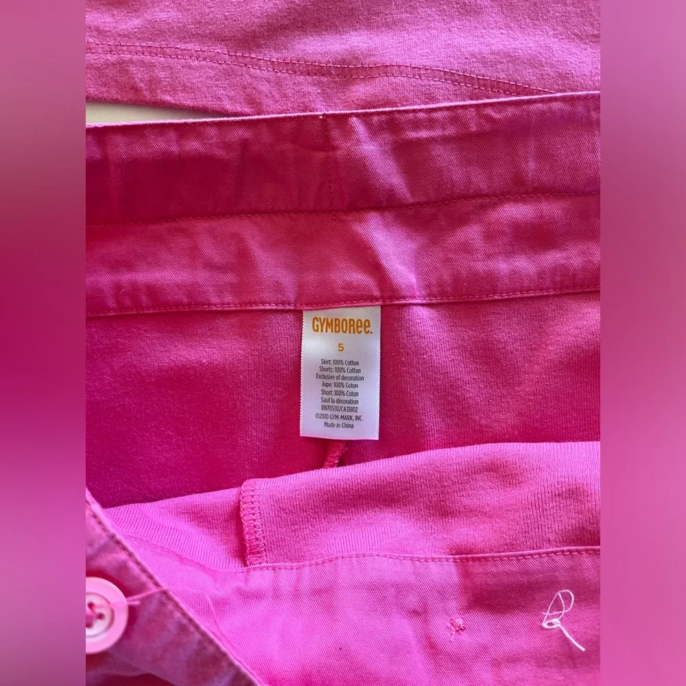 Gymboree pink skirt